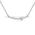 Collier en diamant Swan simple coloré Accessoires pour femmes